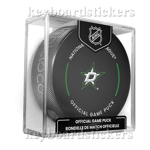 2022-2023 Dallas Stars NHL Official Licensed Hockey Game Puck w/Cube - IN STOCK Cover