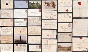 GB SUSSEX + SURREY POSTMARKS Covers Postal History 1791-1957 ..PRICED SINGLY - Picture 1 of 45