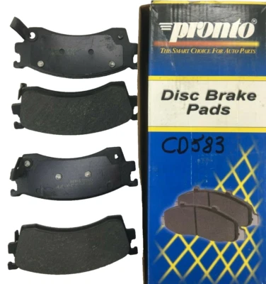 Juego de pastillas de freno de disco Pronto CD583 para Ford Probe 1993, Mazda 626, MX-6 Foto 1 de 4