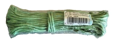 MISTO TESSIL Treccia D. 3 Tende Alla Veneziana Verde 10 Mt Corda Tenda Ricambi Cordino