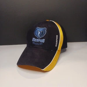 Memphis Grizzlies Hat Cap Mens Adjustable Hook and Loop NBA Elevation - Picture 1 of 10