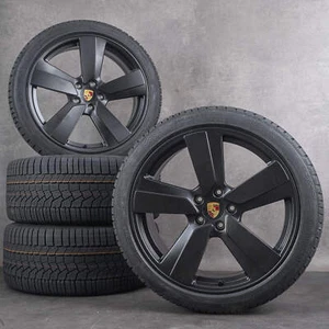 Original Porsche 22 Zoll Felgen Macan 95C044660F Electric Elektro Winterräder - Bild 1 von 3