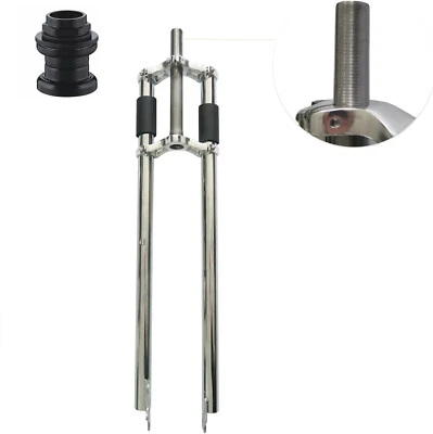 DONSP1986 26" BIKE Triple Tree 1" Threaded Non Suspension Fork & Bicycle Headset - Image 1 of 4