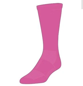 TCK Performance Ultra Grunge Crew Socks UGC8 Antimicrobial proDRI Adult M - Pink - Picture 1 of 4