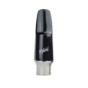 Bari Woodwind Hybrid Tenor Sax Mouthpiece - Stainless Steel & Hard Rubber - 6* - Picture 1 of 3