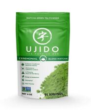 New Ujido Ceremonial Blend Matcha Green Tea Powder 4 oz - Exp 2025