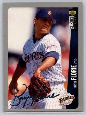 💎1996 Collector's Choice Silver Signature #292 Bryce Florie - Padres💎 - Image 1 of 2