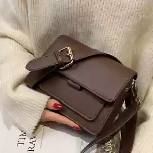Borsa a mano donna moda pelle PU donna tracolla quotidiana messegner bag - Foto 1 di 24