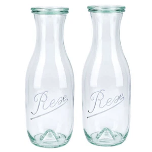 1-Liter-REX Pyramidenflasche von WECK (2er-Set) - Bild 1 von 3