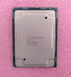 Intel Xeon Twenty-Core Gold 6138 2.00GHz LGA3647 Server CPU Processor SR3B5 - Picture 1 of 2