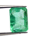 8 X 5 Mm Octagon Cut Natural Emerald Certified Zambian Loose Gemstone 1.78 Ct