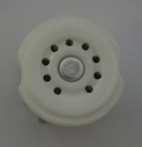 SOC912N B9A noval PCB ceramic socket 50 pieces NOS tube valve - Picture 1 of 2