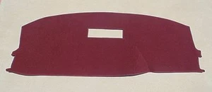 Chevrolet Caprice 1991-1993 tablero almohadilla tablero cubierta alfombrilla granate - Imagen 1 de 2