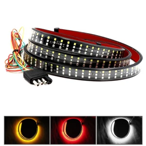 60" 432 LED Truck Tailgate Light Bar Strip 3 Row Reverse Brake Signal Tail Lamp - Bild 1 von 8