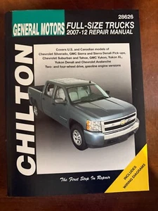 Chilton Full-Size Trucks 2007-2012 Reparaturanleitung - Bild 1 von 2