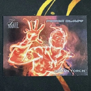 2024 Upper Deck Marvel Flair HUMAN TORCH PB14 Power Blast Insert 2023 - Picture 1 of 4