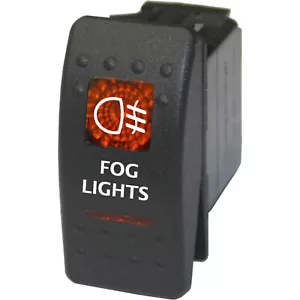 FOG LIGHTS 517O Rocker Switch 12V ON-OFF amber ARB Narva SPST - Imagen 1 de 1