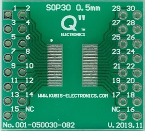 TSSOP30, TFSOP30 mit 0.50mm auf 2xIDC2x8 [DE] - Picture 1 of 1