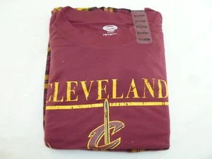 NEW Men's Concepts Sport NBA Cleveland Cavaliers S/S Top and Flannel Pant Set-XL - Picture 1 of 12