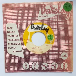 RENEE LEBAS : JAVA // GUINGUETTES ♦ 45 Barclay - Picture 1 of 3