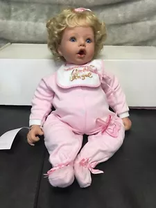 Susan Wakeen “Mommy’s Little Angel” Doll 18” Blonde COA - Picture 1 of 10