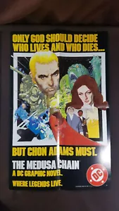 The Medusa Chain DC 1984 Comics Promo Poster - Picture 1 of 4