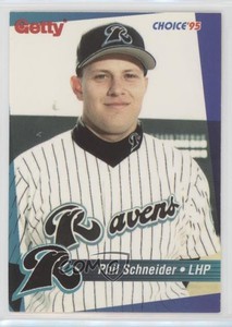1995 Choice New Haven Ravens Philip Schneider Phil Schneider #18 Rookie RC