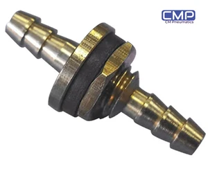 5mm Tank connector Bulkhead Fitting Elbow double - Hose Tank, air, - Picture 1 of 4