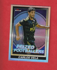 Topps Finest MLS 2022 Major League Soccer Prized Footballer PF-2 Carlos Vela - Bild 1 von 2