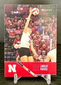 Voleibol Onit Nebraska 2024 rojo #B7 Lindsay Krause - Imagen 1 de 2