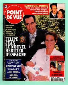 ▬►SICHTSPUNKT Nr. 2610 - 1998 - Felipe Juan von Spanien - Fabiola Baudoin Belgien - Bild 1 von 2