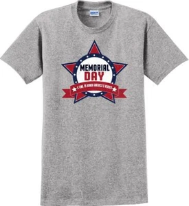 MEMORIAL DAY A TIME TO HONOR HEROES , Veterans day Soldier USA Support T-Shirt - Picture 1 of 15