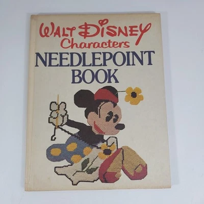 Walt Disney Characters Needlepoint Book: Embroidery /Needlework Instruction 1976 - Image 1 of 4