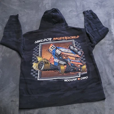 Sudadera con Capucha Sheldon Haudenschild Racing Mediana Nos Energy World Of Outlaws Dirt Track Foto 1 de 4