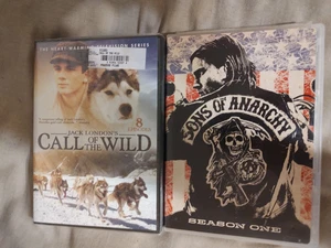 Call of the Wild TV Series New and Sons of Anarchy Season 1 DVD - Imagen 1 de 2