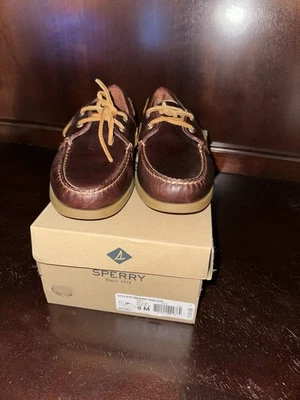 Zapatos de barco Sperry Top-Sider Sahara para hombre, talla 9, marrón Foto 1 de 4