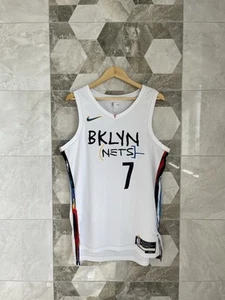 Authentic Kevin Durant Basquiat Brooklyn Nets City Jersey Nike Shirt Size L NBA - Picture 1 of 12