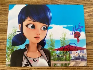 Cristina Vee & Mela Lee Autographed 8x10 Photo Miraculous Tales of Ladybug & Cat - Picture 1 of 2