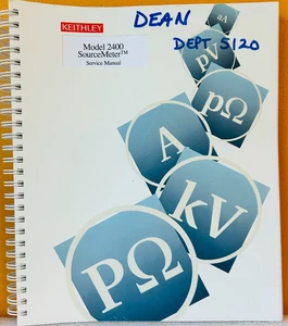 Keithley Model 2400 Source Meter Service Manual. - Picture 1 of 2