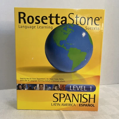 Rosetta Stone Spanish Latin America Level 1 Espanol Language Learning - Image 1 of 3
