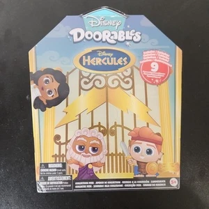 Disney Doorables Hercules Collection Peek 9 Exclusive Figures DENTED BOX - Picture 1 of 3