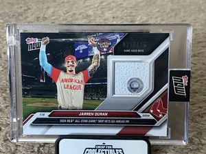 Jarren Duran 2024 Topps Now All Star Game MVP GAME USED BASE /125 Boston Red Sox - Bild 1 von 3
