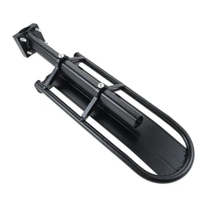 Aluminum Alloy Bicycle Seatpost Carrier Retractable Bike Rear Luggage Cargo Rack - Picture 1 of 6