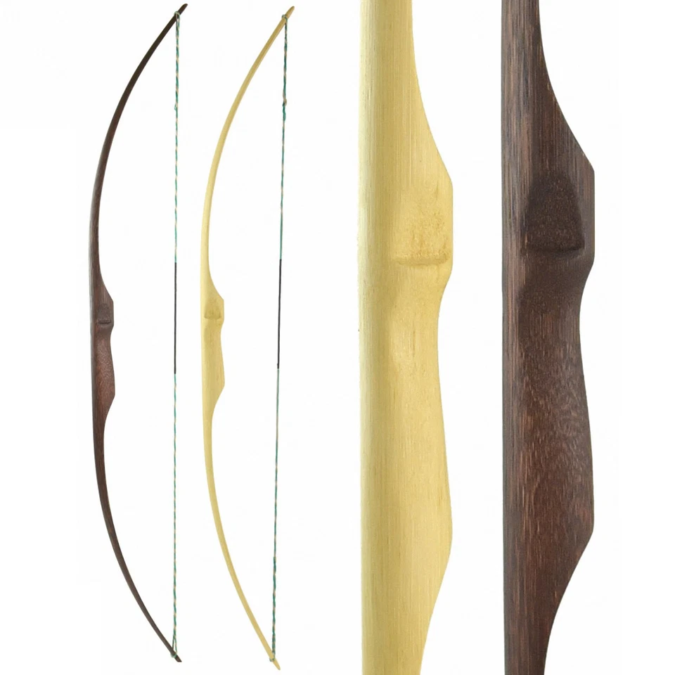 BEIER Kinderbogenset Tom Gambler 30 Zoll hell Naturmaterial Rattan handgefertigt