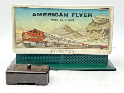 Gilbert American Flyer S Gauge 23561 Diesel Billboard w/Button - Works Well - Image 1 of 4