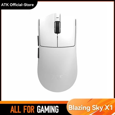 ATK Blazing Sky X1 Wireless Gaming Mouse – PAW3395 8KHz Ice Coating 54g 500mAh - Image 1 of 4