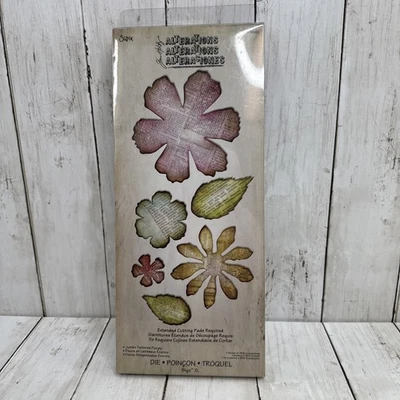 Sizzix Tim Holtz Bigz XL Jumbo Tattered Florals number 659441 New sealed - Image 1 of 2