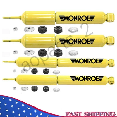Amortiguadores delanteros y traseros completos Monroe para Ford E-250 E-350 Econoline Gas Magnum Foto 1 de 4