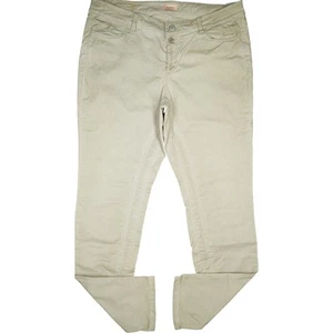 Triangle S.Oliver 46 L34 Jeans Trousers Beige Ladies Stretch Curvy Fit XXL W36 - Picture 1 of 5