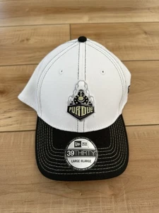 New Era 39Thirty Purdue Boilermakers Sombrero Gorra Ajustada Grande XL Flex Tren Logo - Imagen 1 de 7